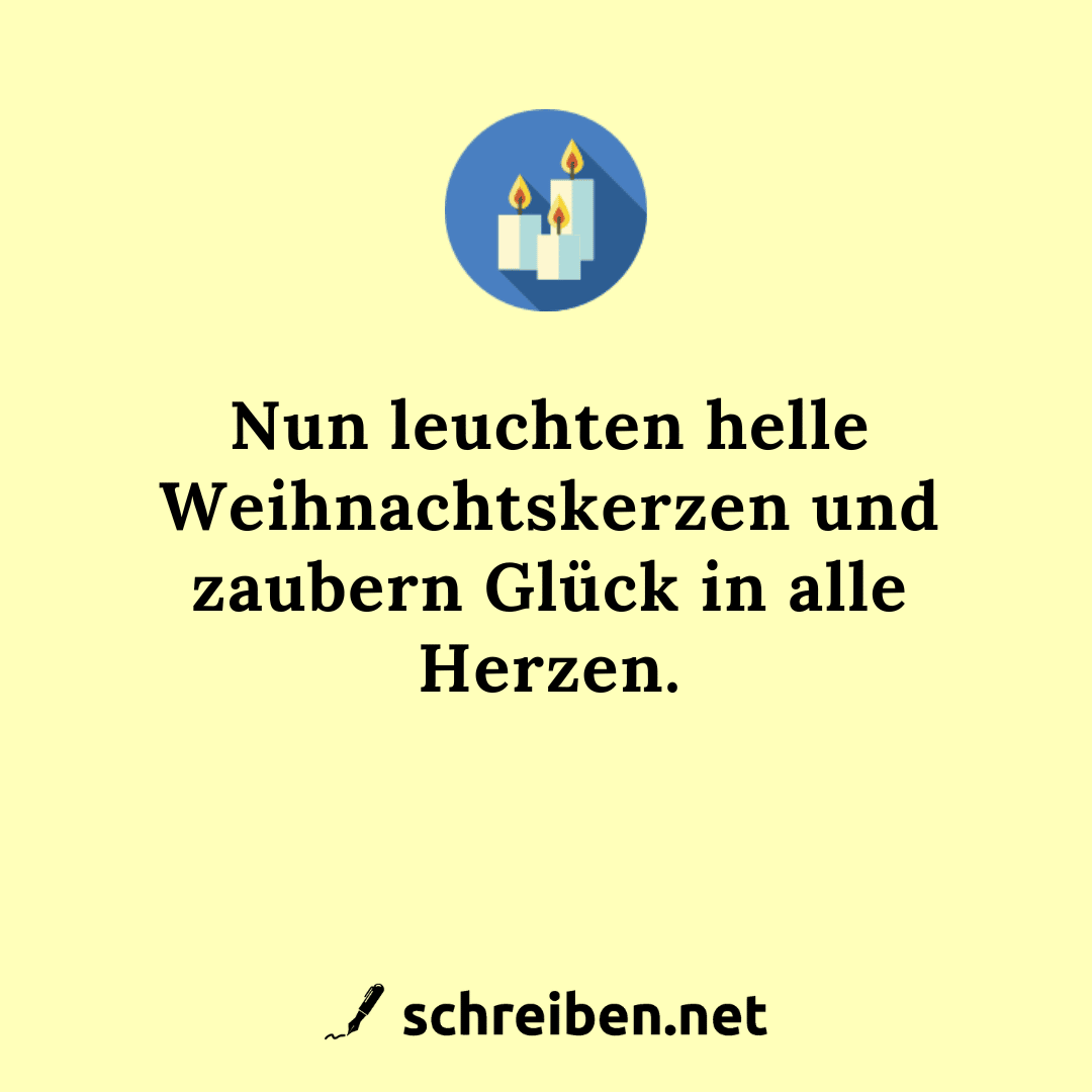 Weihnachtswünsche 25 Sprüche & Texte für Weihnachtskarten