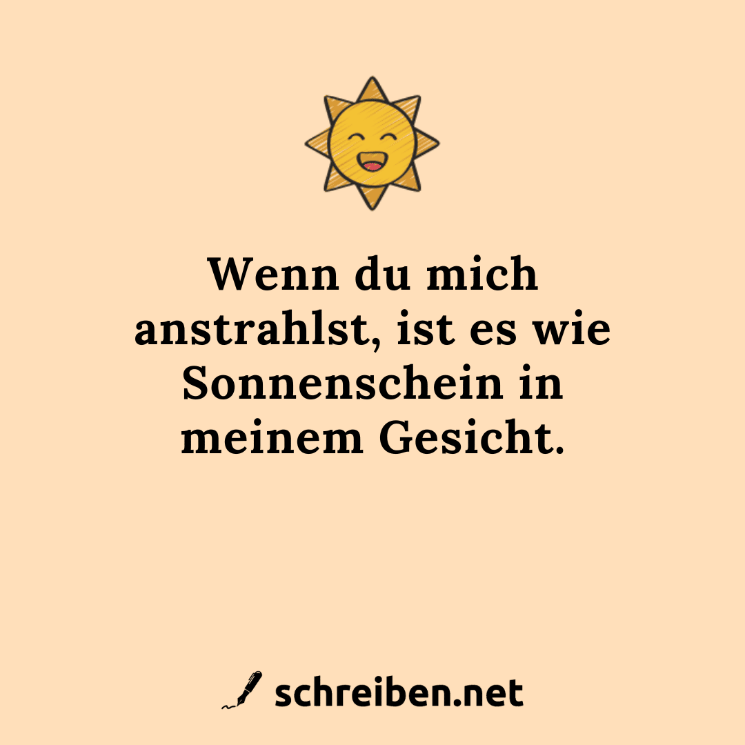 » Romantische Sprüche 60 Beispiele und 11+5 Tipps