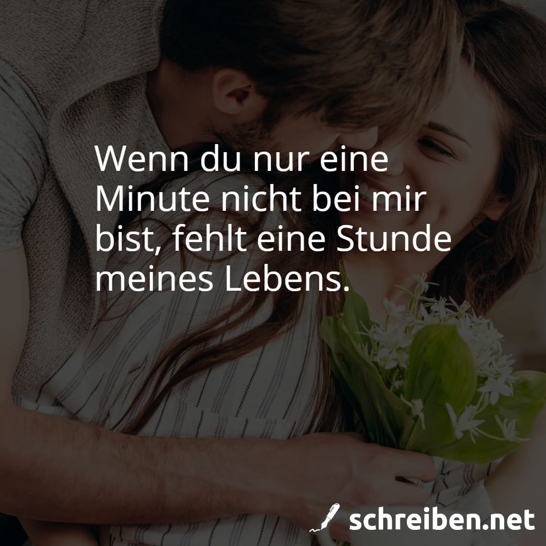 Liebe spruch sehnsucht Sprüche zu