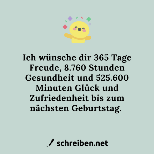 Geburtstagssprüche 80 tolle Sprüche, Zitate & Texte für jedes Alter