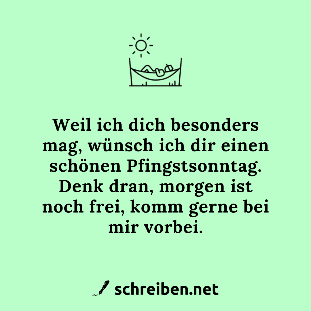 Pfingstgrüße 50 Sprüche & 10 Bilder für frohe Pfingsten