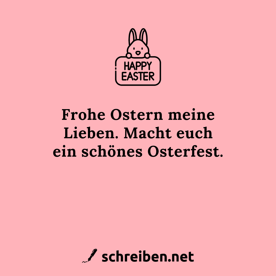 Osterbilder 5x 10 Bilder, um frohe Ostern zu wünschen