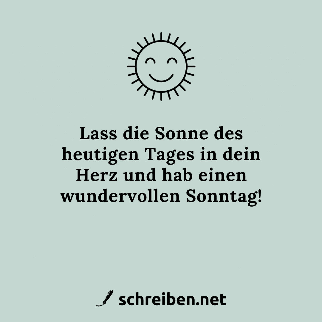 Schönen Sonntag 8x 10 kostenlose Bilder zum Versenden